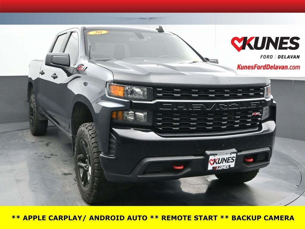 Used 2020 Chevrolet Silverado 1500 Silverado Custom Trail Boss Truck Crew Cab