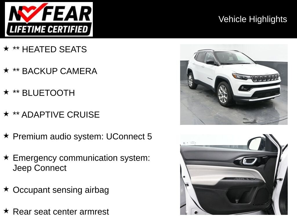 Used 2025 Jeep Compass Limited SUV