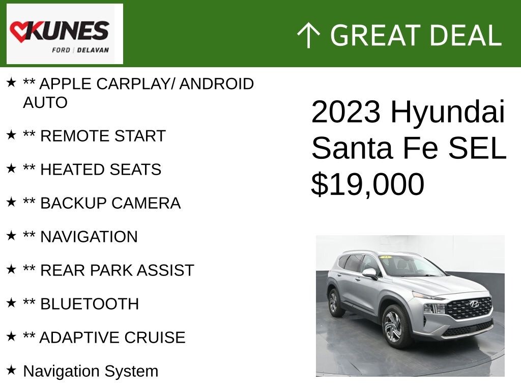 Used 2023 Hyundai Santa Fe SEL SUV