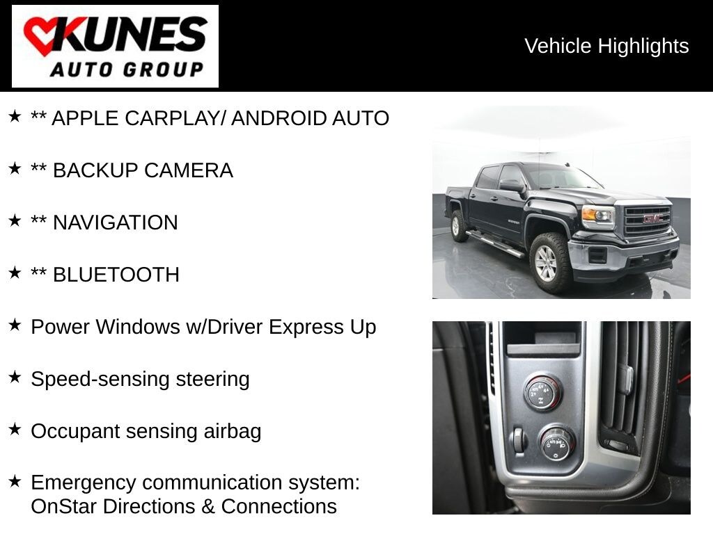 Used 2014 GMC Sierra 1500 SLE Truck Crew Cab