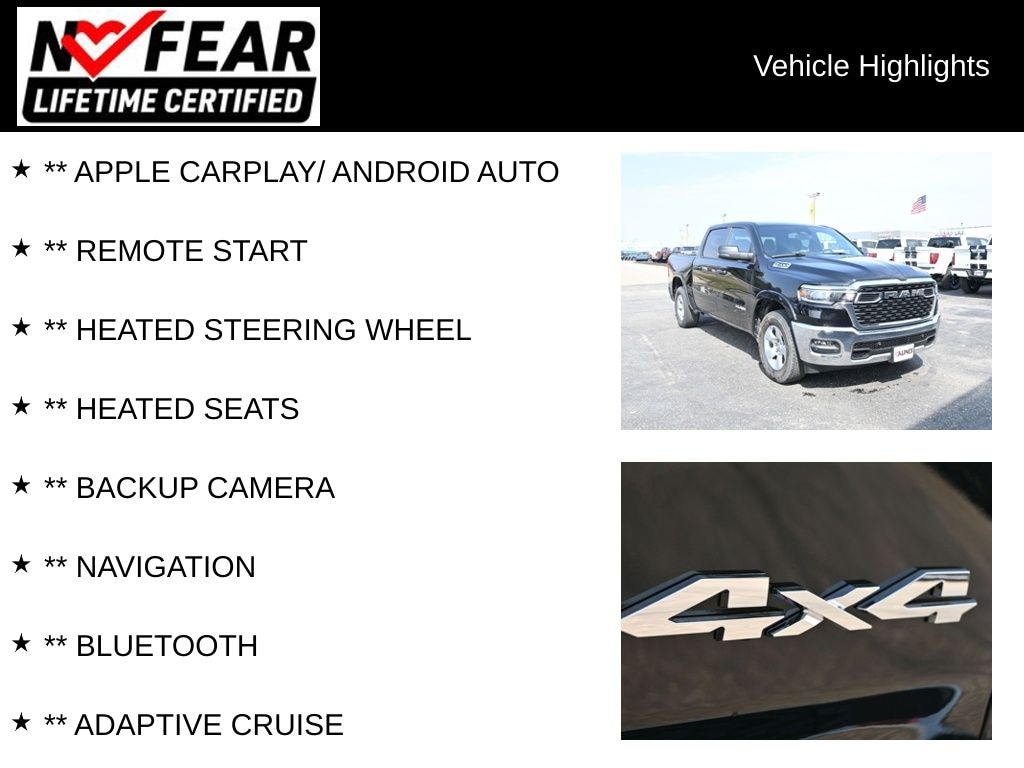 Used 2025 Ram 1500 Big Horn/Lone Star Truck Crew Cab