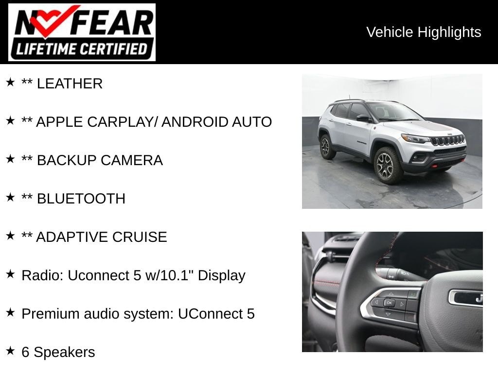 Used 2025 Jeep Compass Trailhawk SUV