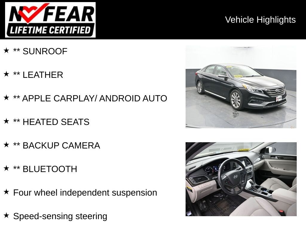 Certified 2017 Hyundai Sonata Limited Sedan