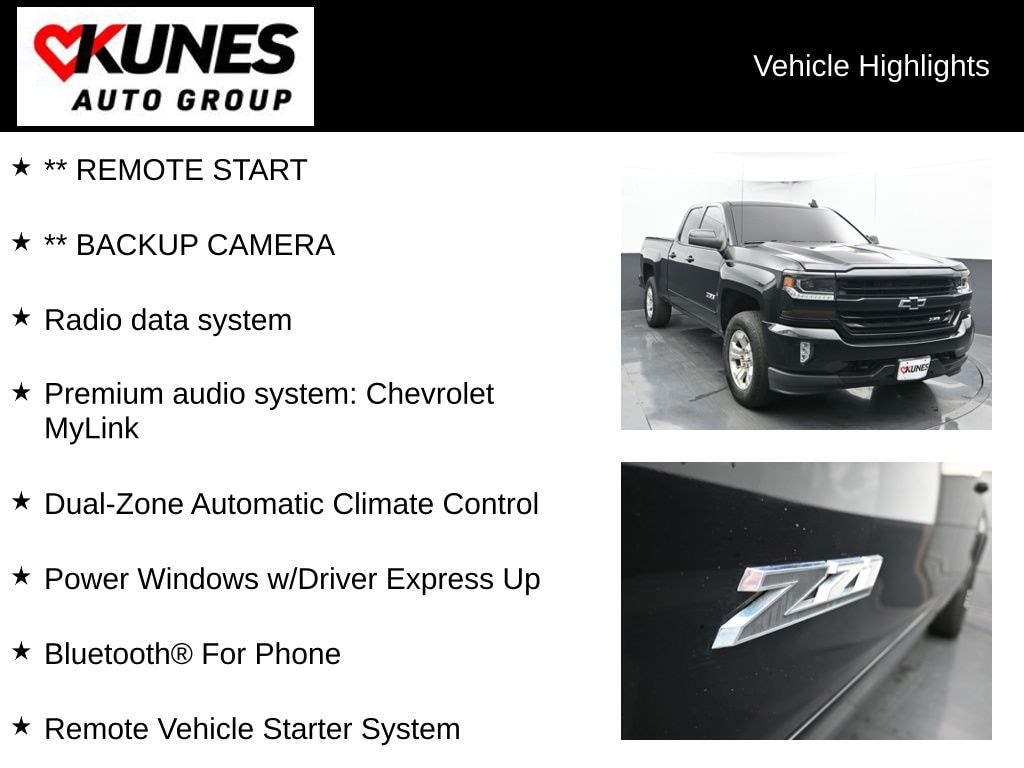 Used 2018 Chevrolet Silverado 1500 LT Truck Double Cab