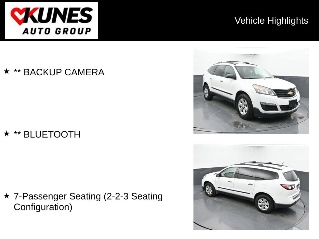 Used 2017 Chevrolet Traverse LS SUV