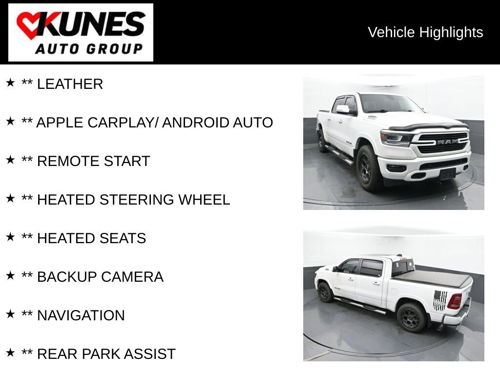 Used 2020 Ram 1500 Laramie Truck Crew Cab