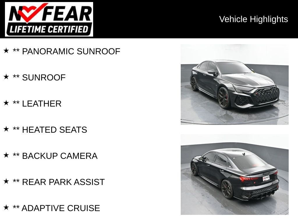 Used 2022 Audi RS 3 2.5T Sedan