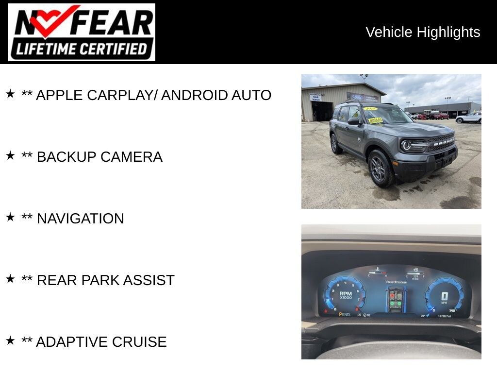 Used 2025 Ford Bronco Sport Big Bend SUV