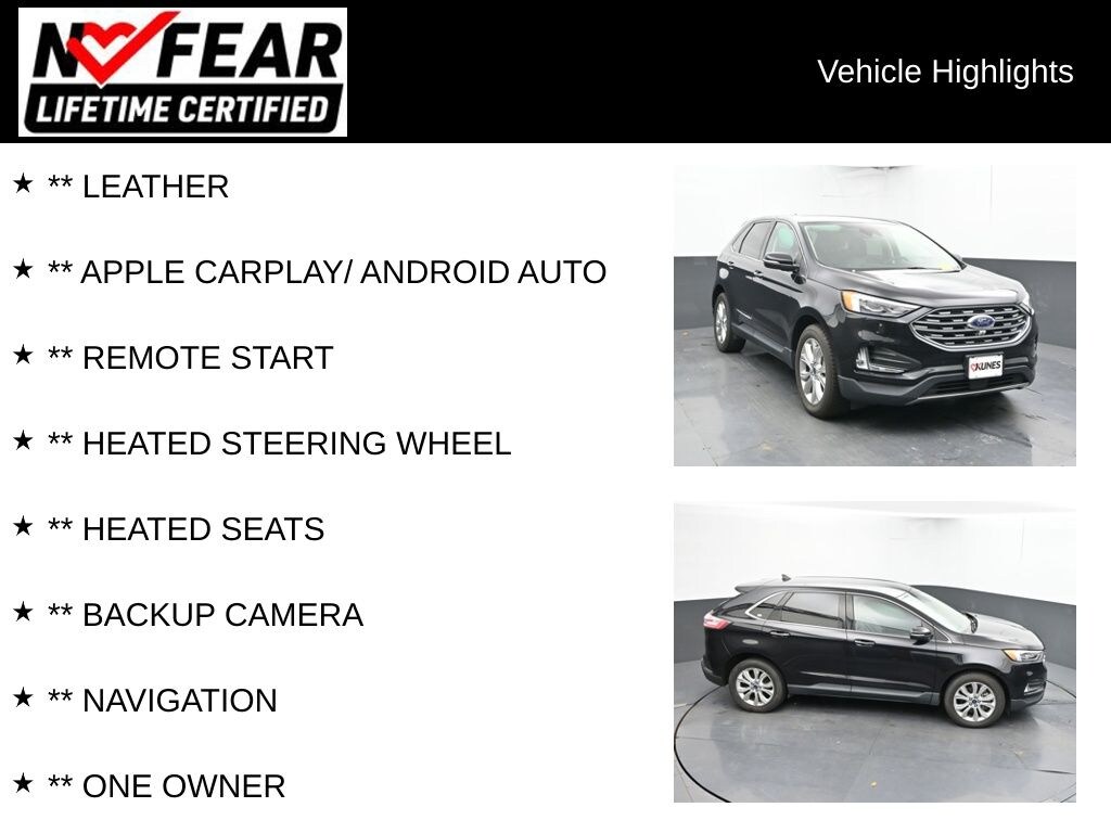 Certified 2022 Ford Edge Titanium SUV