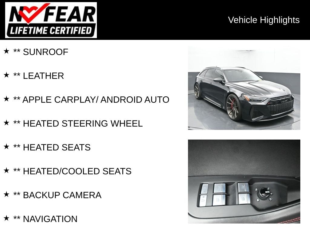 Used 2022 Audi RS 6 Avant 4.0T Wagon