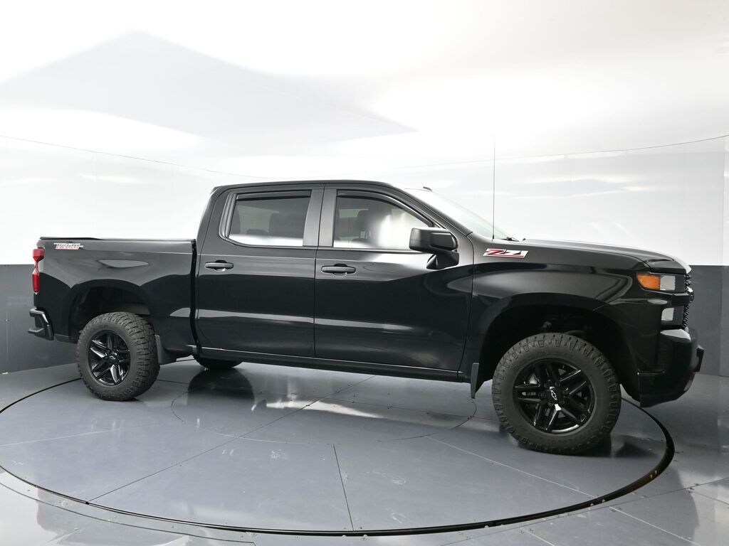 Used 2021 Chevrolet Silverado 1500 Custom Trail Boss Truck Crew Cab