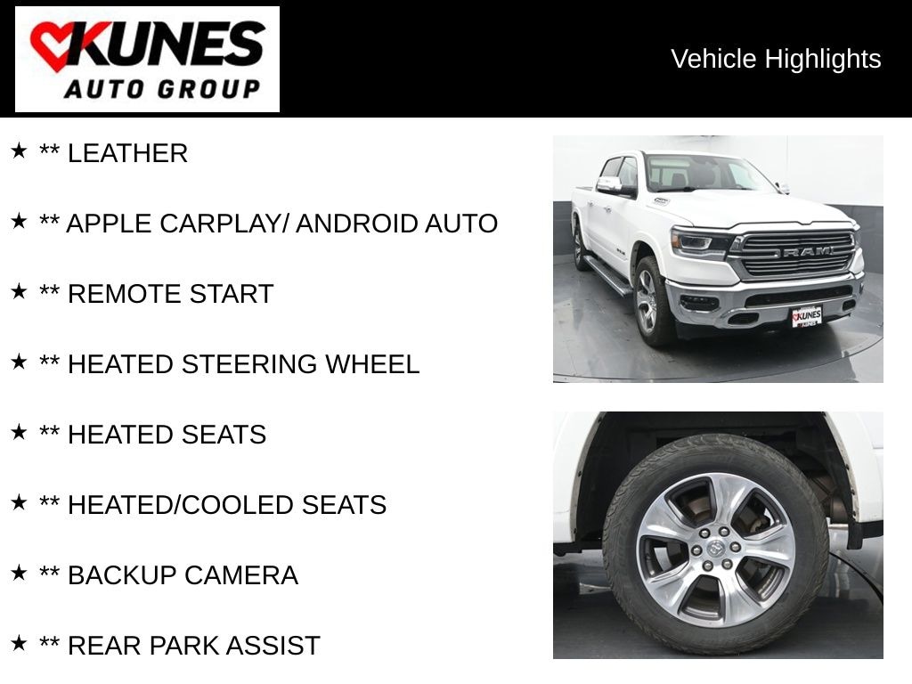 Used 2022 Ram 1500 Laramie Truck Crew Cab