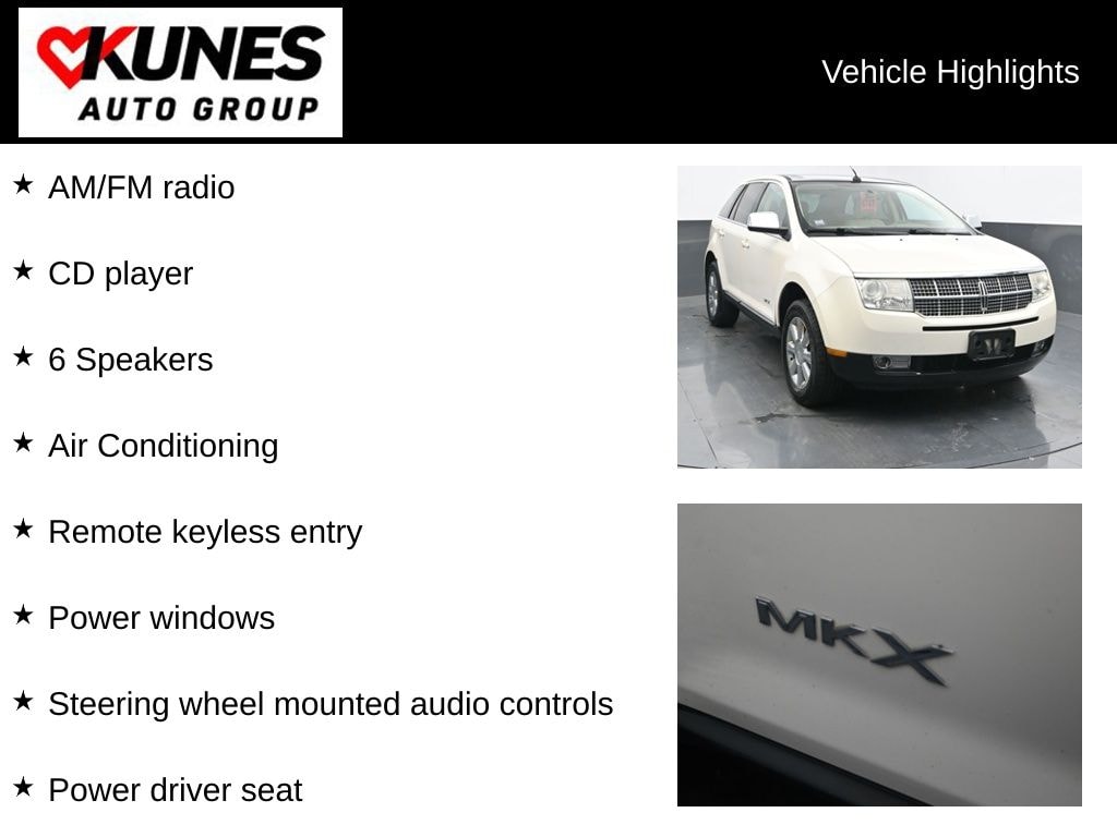 Used 2007 Lincoln MKX Base SUV