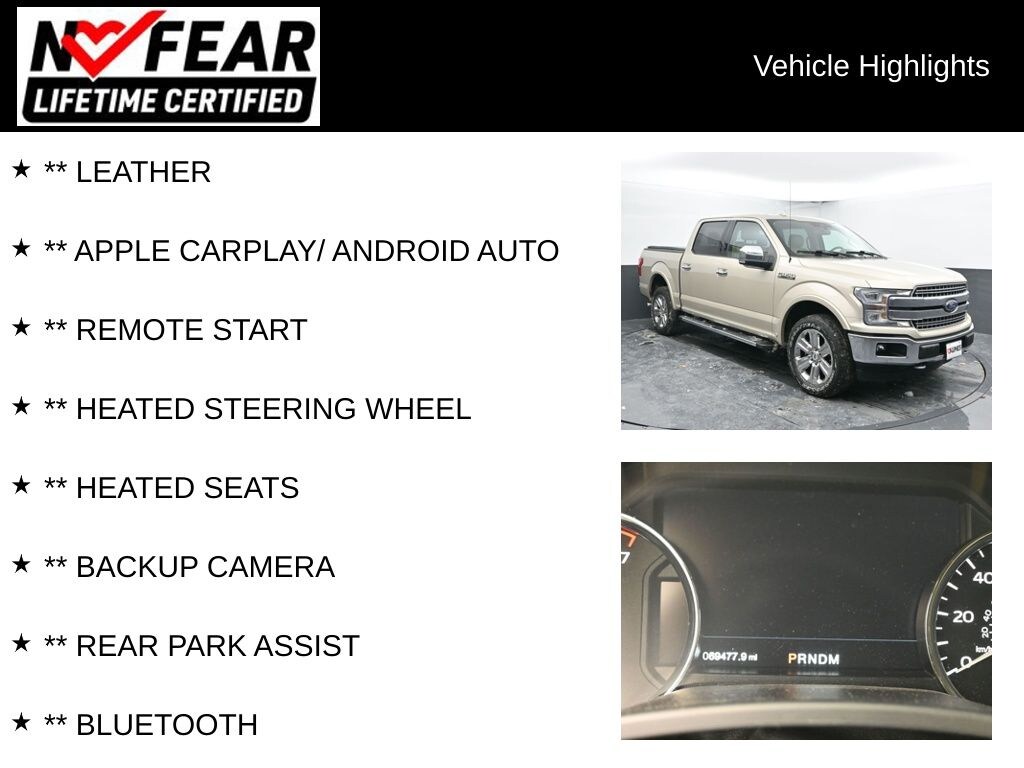 Used 2018 Ford F-150 Truck SuperCrew Cab