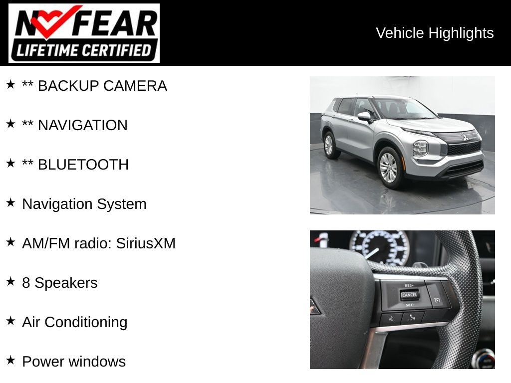 Used 2025 Mitsubishi Outlander ES SUV