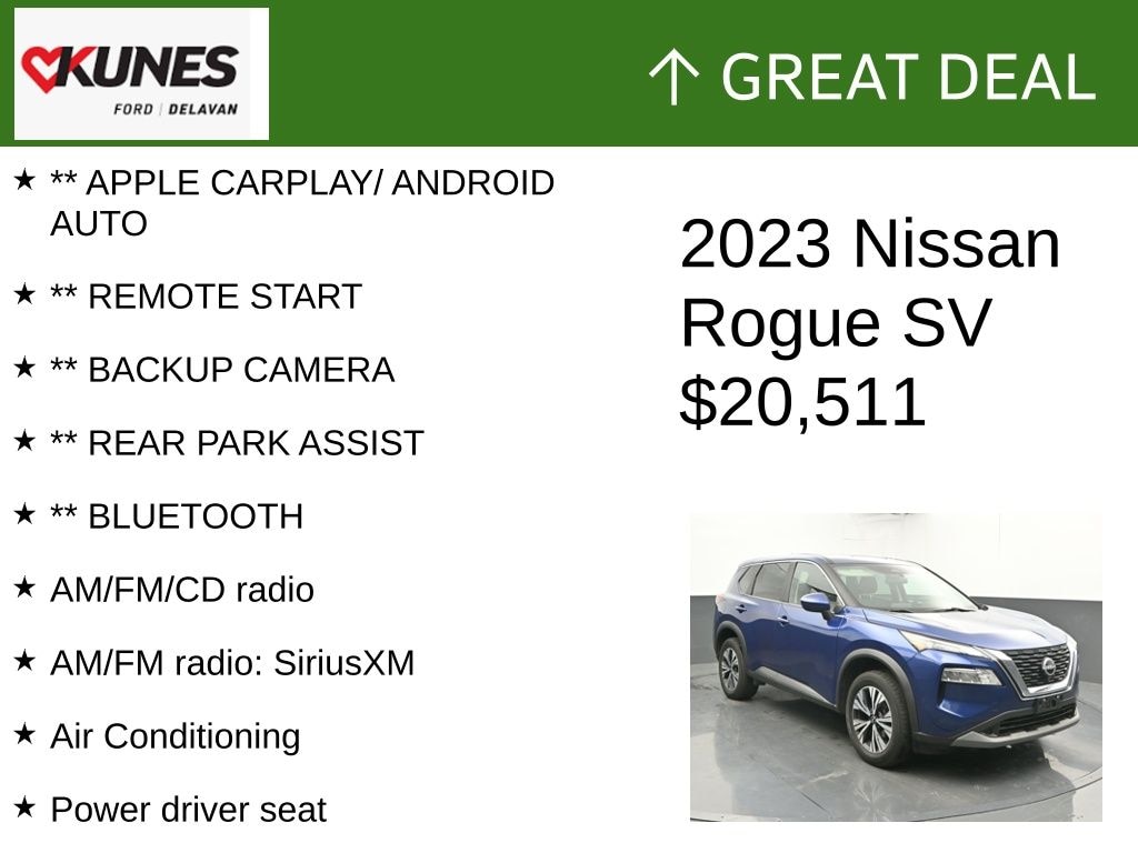 Used 2023 Nissan Rogue SV SUV