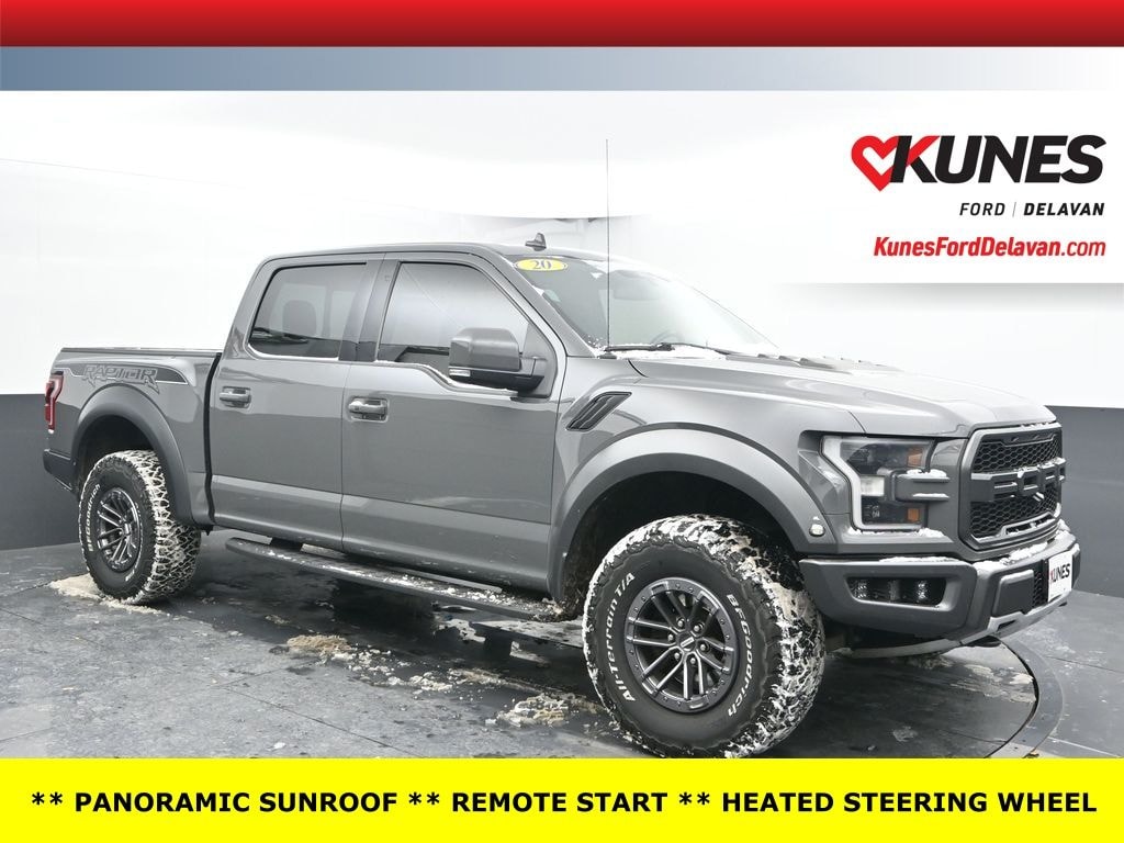 Used 2020 Ford F-150 Raptor Truck SuperCrew Cab