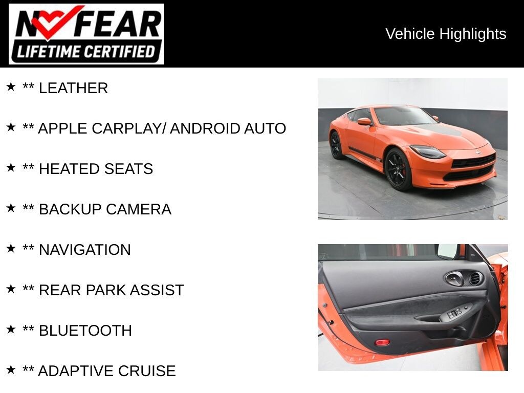 Used 2024 Nissan Z Performance Coupe