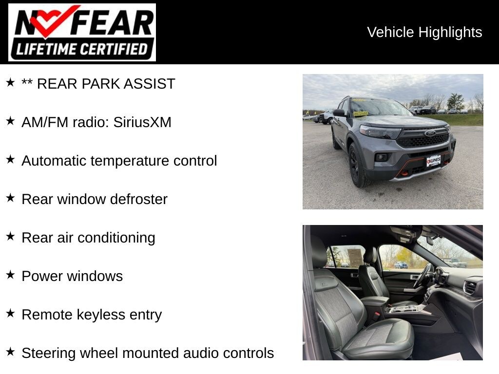 Used 2022 Ford Explorer Timberline SUV