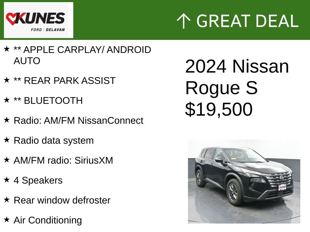 Used 2024 Nissan Rogue S SUV