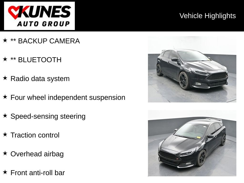 Used 2018 Ford Focus ST Base Hatchback
