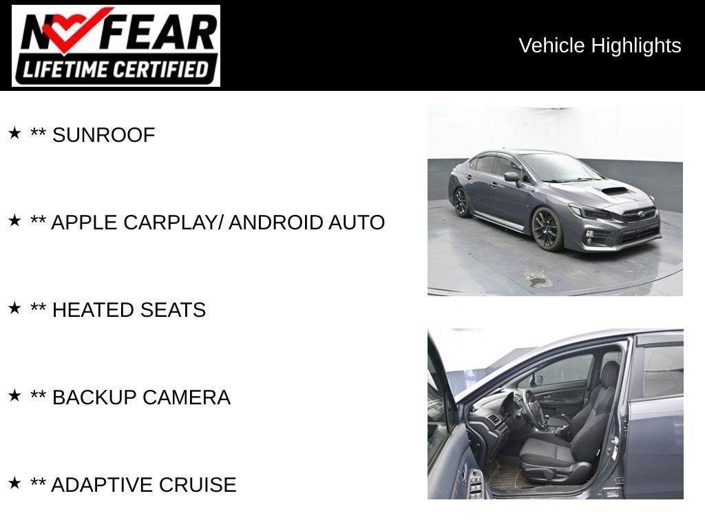 Used 2021 Subaru WRX Premium Sedan