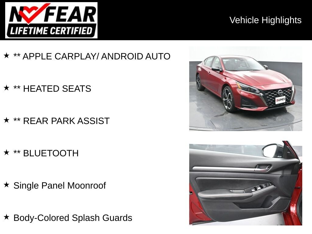 Used 2024 Nissan Altima 2.5 SR Sedan