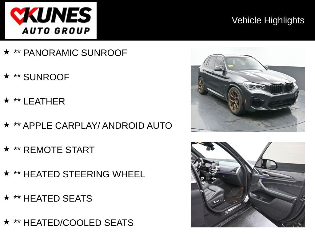 Used 2021 BMW X3 M SUV