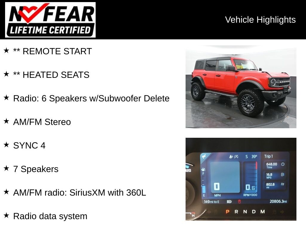 Used 2023 Ford Bronco SUV