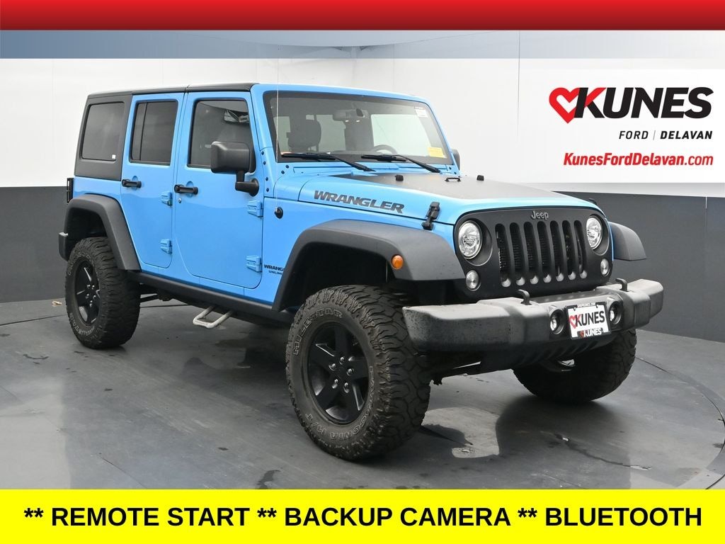 Used 2017 Jeep Wrangler JK Unlimited Sport 4x4 SUV