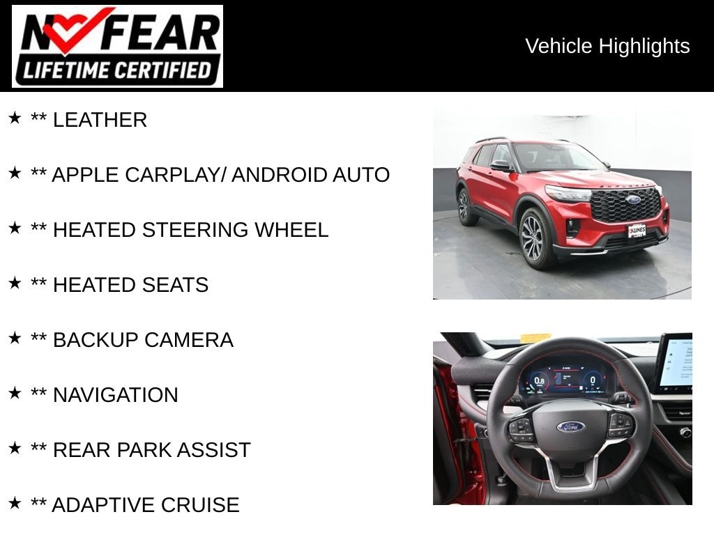 Used 2026 Ford Explorer ST-Line SUV