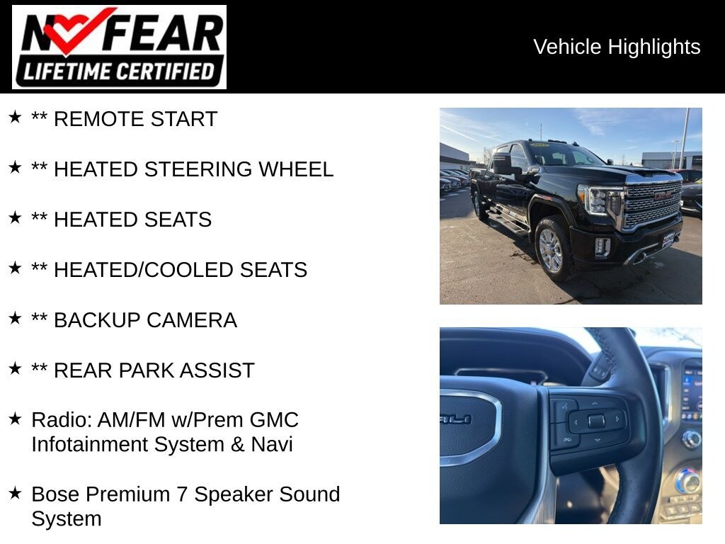 Used 2023 GMC Sierra 2500 HD Denali Truck Crew Cab