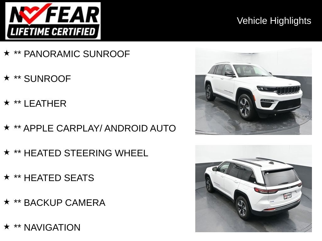Used 2024 Jeep Grand Cherokee 4xe Base SUV