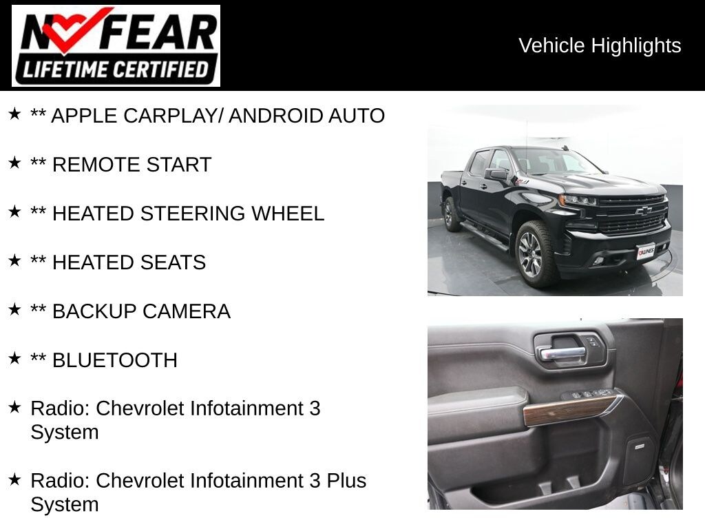 Used 2021 Chevrolet Silverado 1500 RST Truck Crew Cab