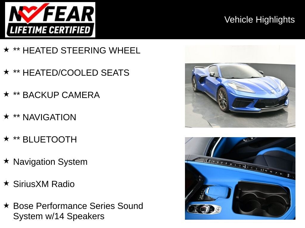 Used 2023 Chevrolet Corvette Stingray 3LT Coupe