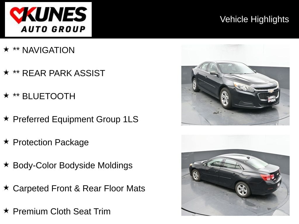 Used 2014 Chevrolet Malibu LS w/1LS Sedan