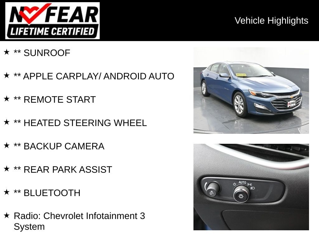 Used 2024 Chevrolet Malibu 1LT Sedan