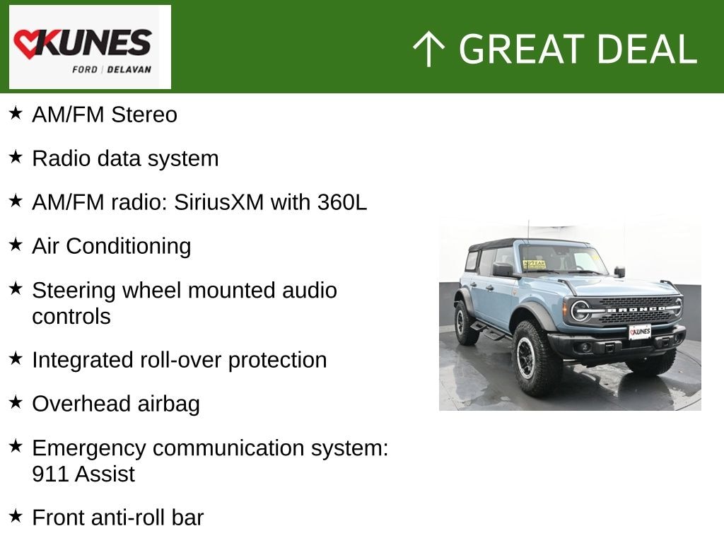 Used 2023 Ford Bronco SUV