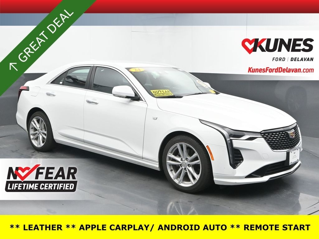 Certified 2024 CADILLAC CT4 Luxury Sedan