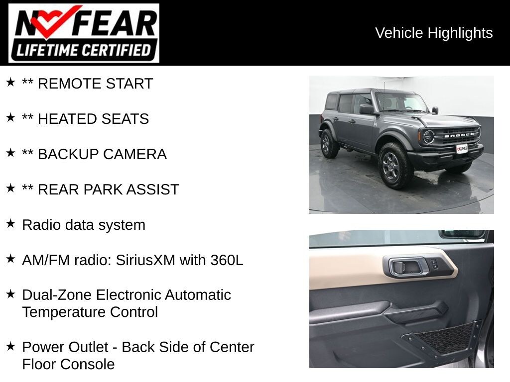 Used 2025 Ford Bronco Big Bend SUV