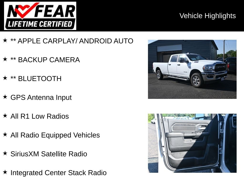 Certified 2024 Ram 3500 Big Horn Truck Crew Cab