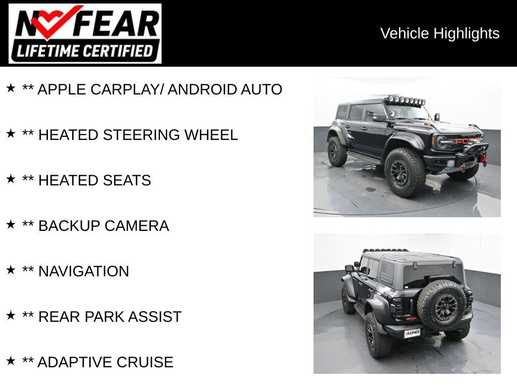 Used 2023 Ford Bronco Raptor SUV