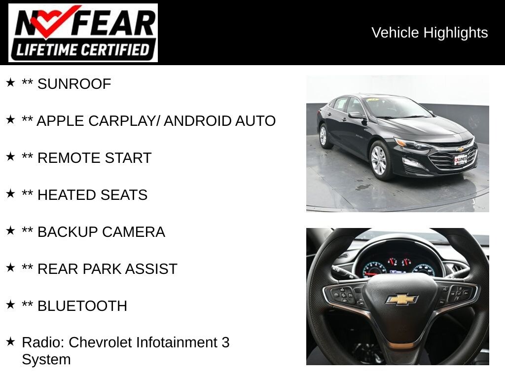 Used 2024 Chevrolet Malibu 1LT Sedan
