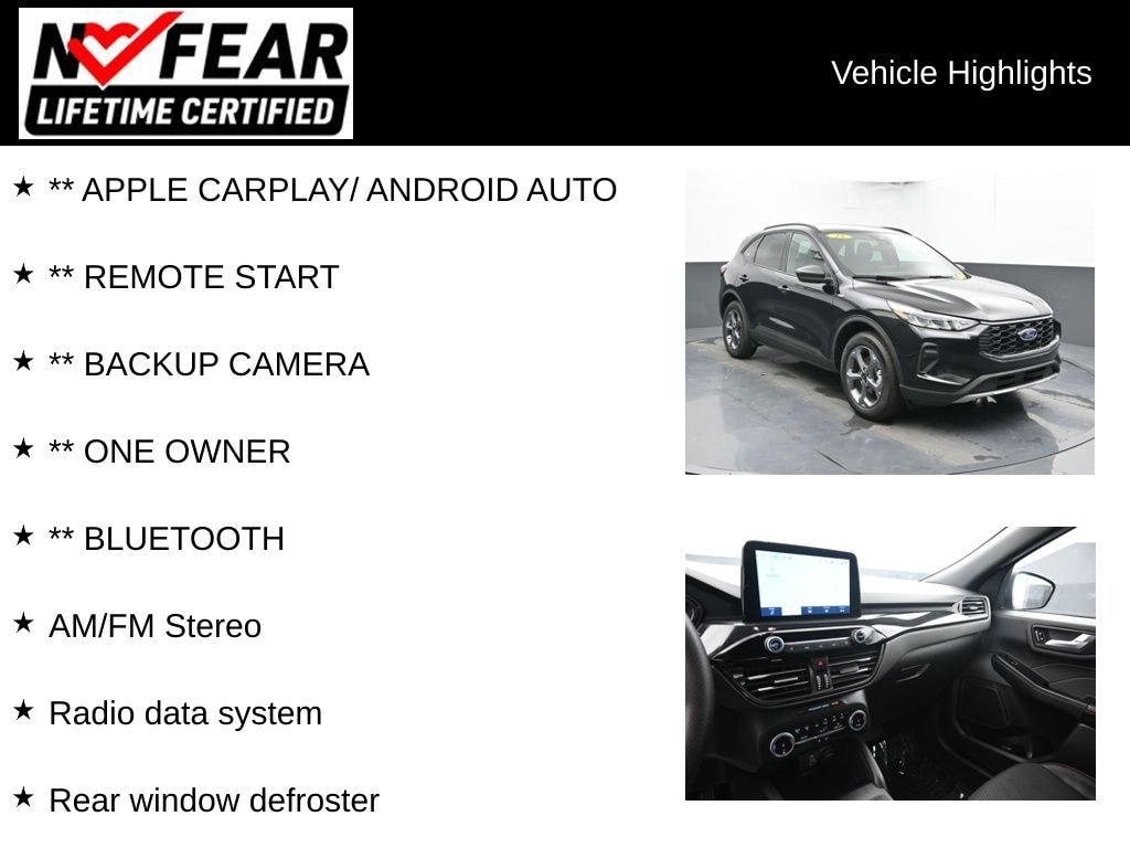 Certified 2025 Ford Escape ST-Line SUV