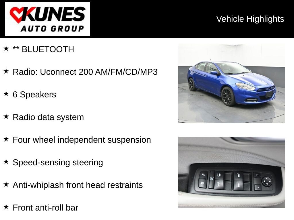 Certified 2013 Dodge Dart SXT Sedan
