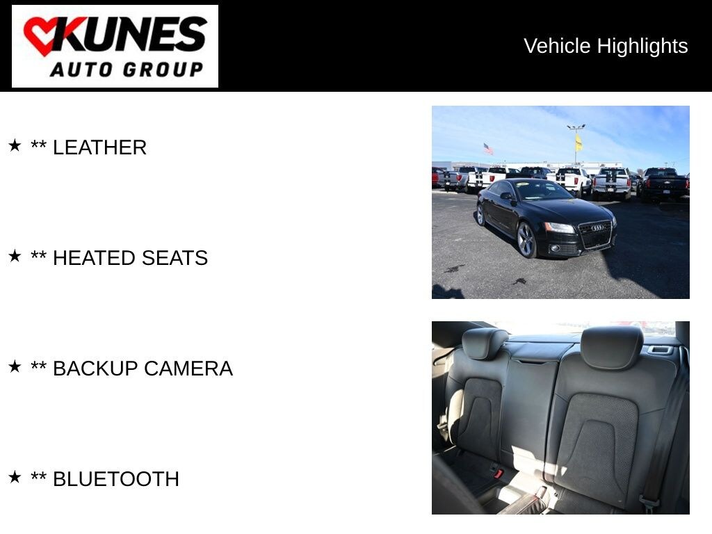 Used 2009 Audi A5 3.2L Coupe