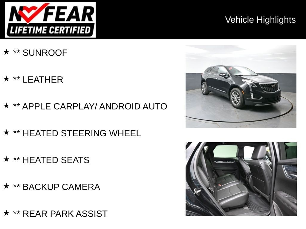 Used 2022 CADILLAC XT5 Premium Luxury SUV