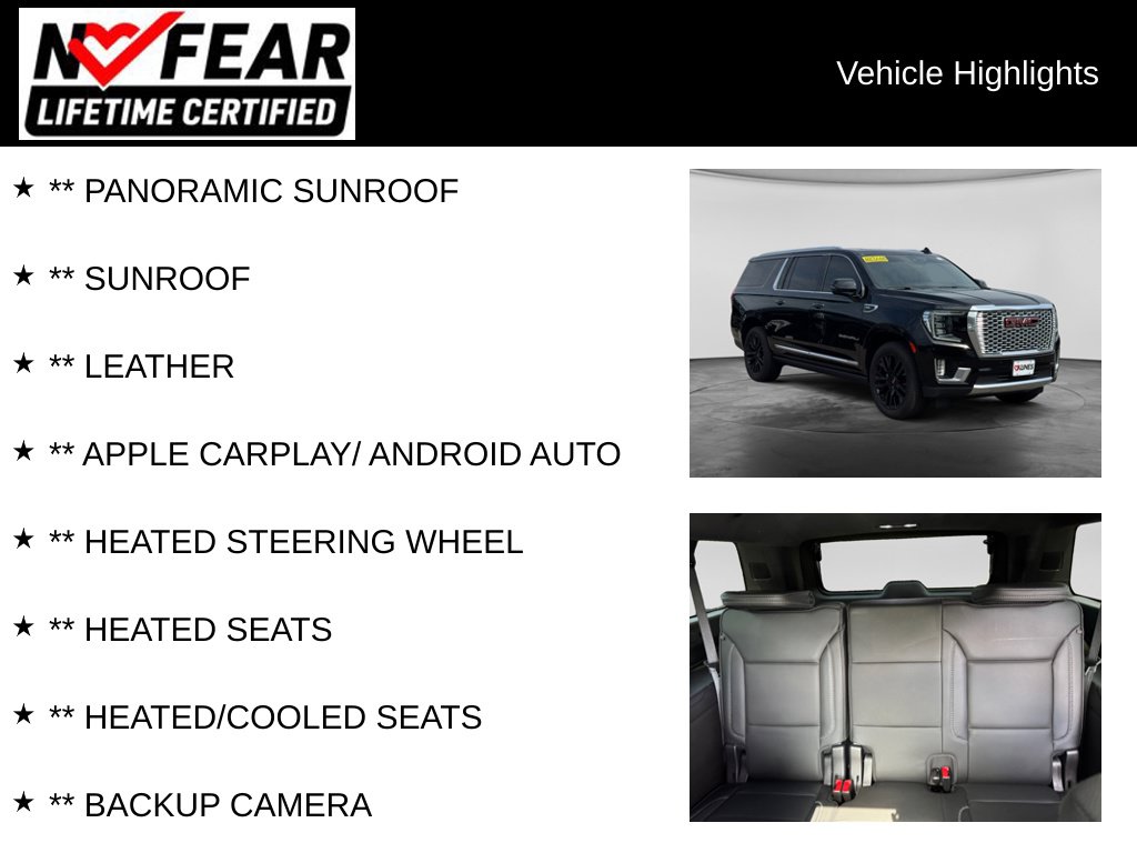 Used 2022 GMC Yukon XL Denali SUV