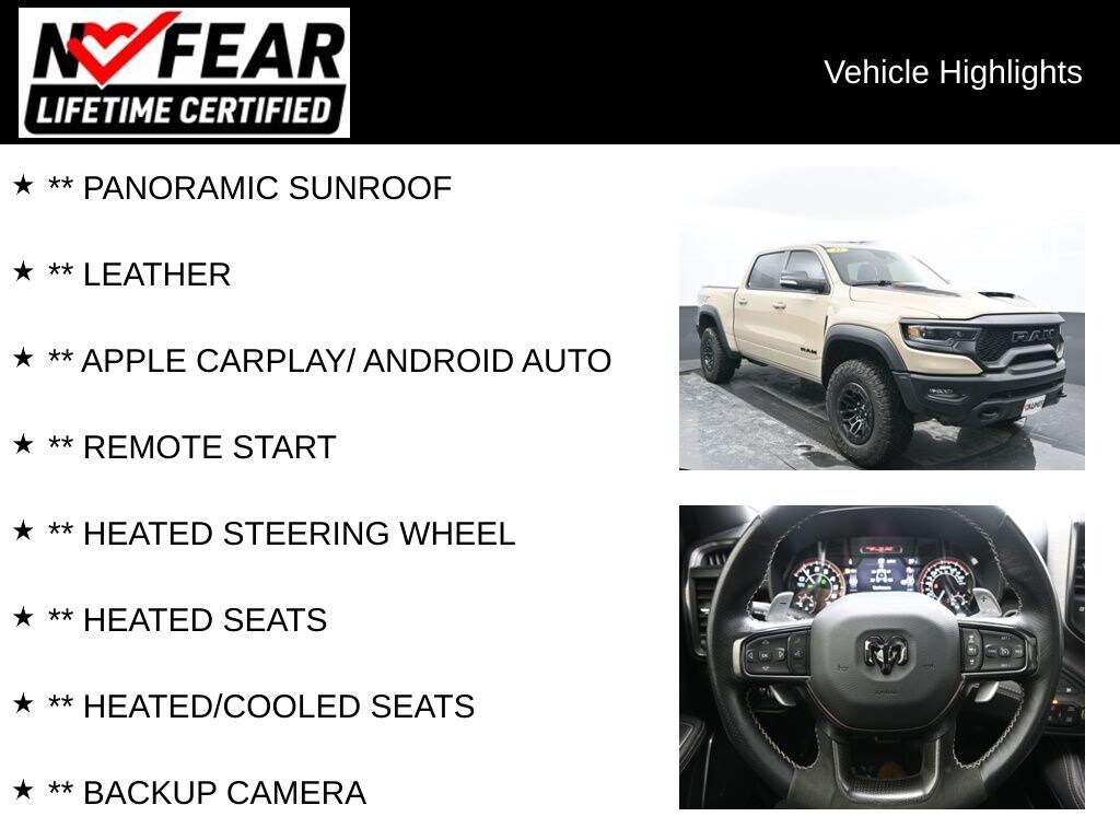 Used 2022 Ram 1500 TRX Truck Crew Cab