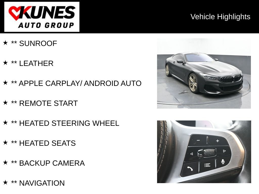 Used 2019 BMW M850i xDrive Coupe
